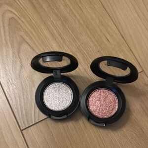 Shimmer Eyeshadow Duo - Silver and Pink